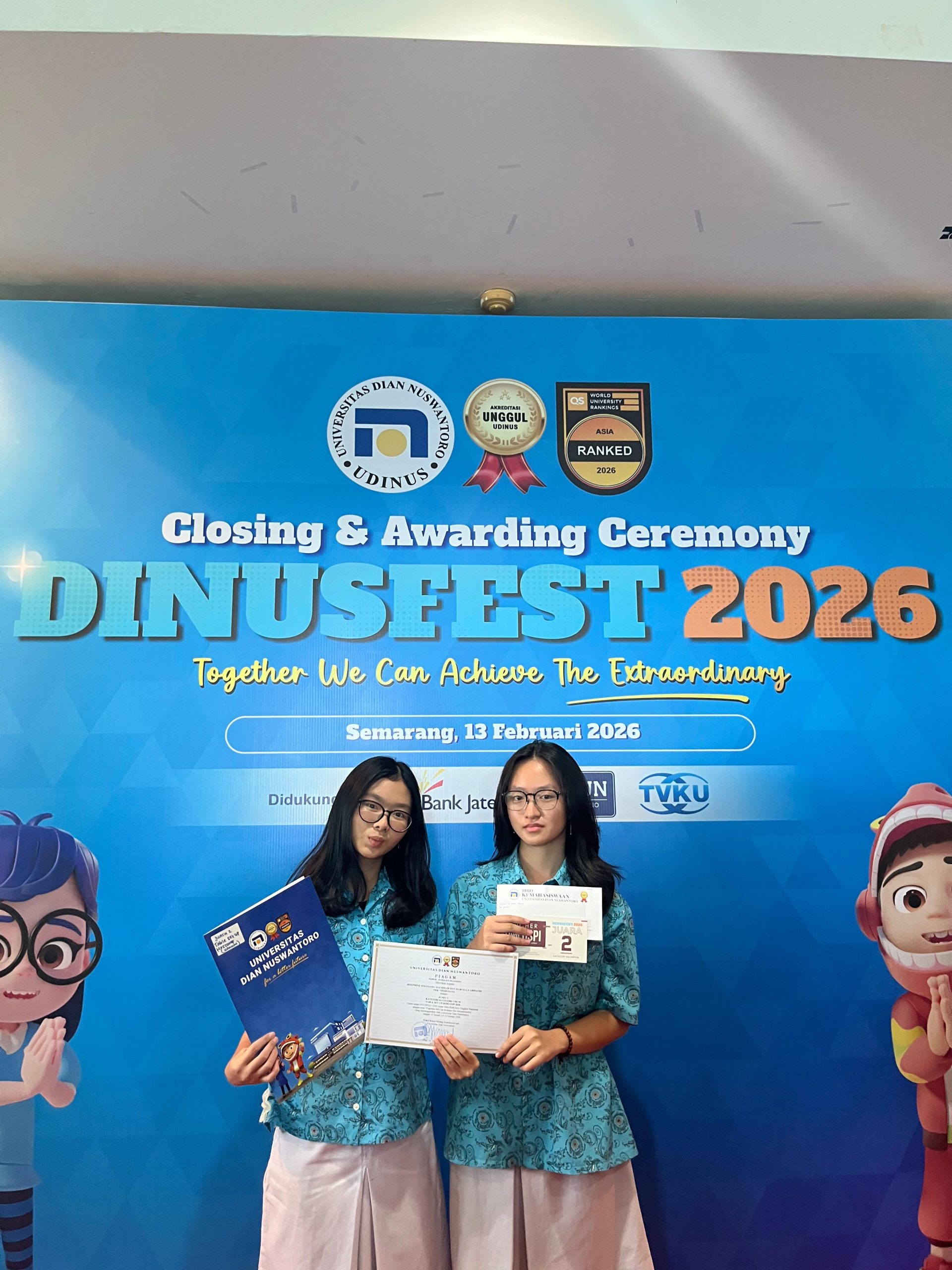 Read more about the article CARE in Action: Siswa SMK Theresiana Raih Juara 2 Table Set Up Competition DINUSFEST 2026 Tingkat Jawa Tengah